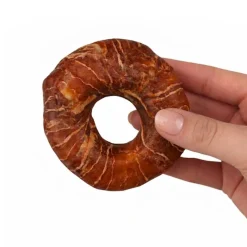 Godbidder Og Gnaveben^Flamingo Donut with Chicken & Cod | 7 cm | 1stk.