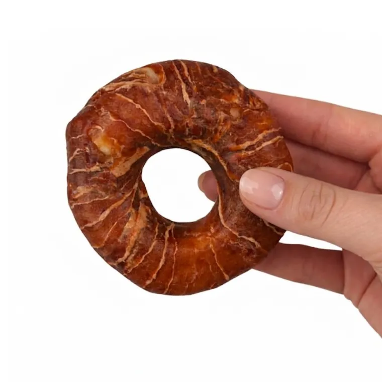 Godbidder Og Gnaveben^Flamingo Donut with Chicken & Cod | 7 cm | 1stk.