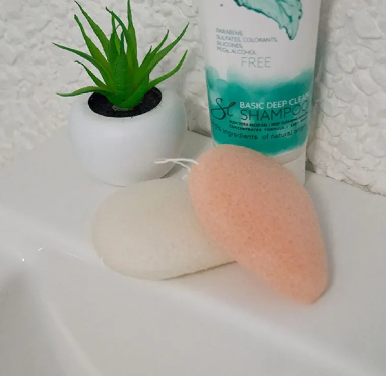 Helse Til Hunde|Mund-, Øre- Og Øjenpleje^Cotonshoppen Dråbeformet Konjac svamp pet | 100% naturlig