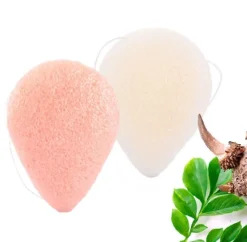Helse Til Hunde|Mund-, Øre- Og Øjenpleje^Cotonshoppen Dråbeformet Konjac svamp pet | 100% naturlig