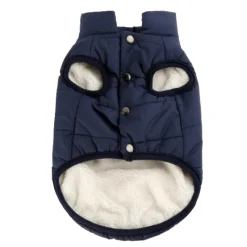 Efterårsklar|Hundetøj^FashionDoggy Dynevest med fleecefor | OUTLET