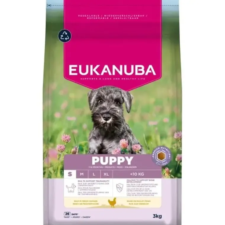 Hundemad|Hvalpefoder^EUKANUBA Puppy - Small Breed | Kylling