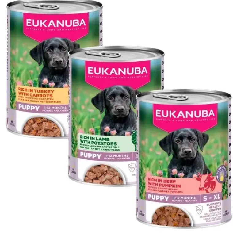 Hundemad|Hvalpefoder^EUKANUBA Puppy Vådfoder | 400g