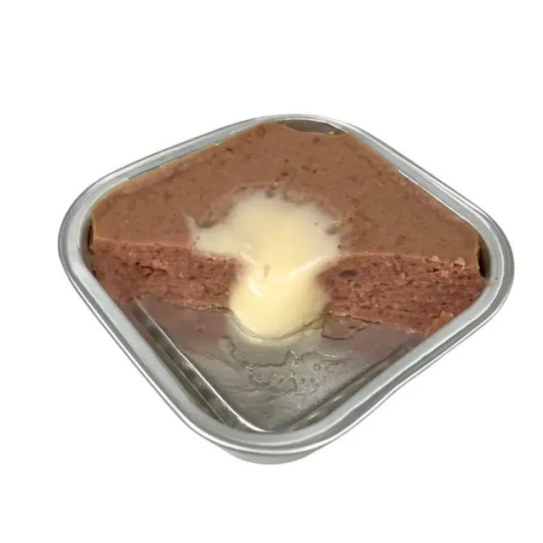 Kattefoder^Faunakram Cat Paté with Chicken Milk Topping |100g