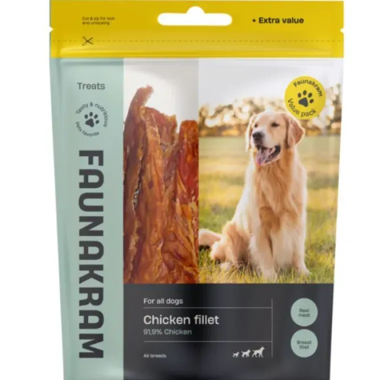 Godbidder Og Gnaveben^Faunakram Chicken Fillet | 300g