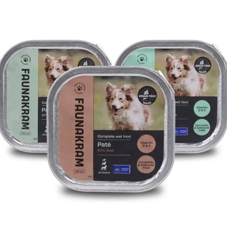 Hundemad^Faunakram Dog Paté, Chicken | 300g