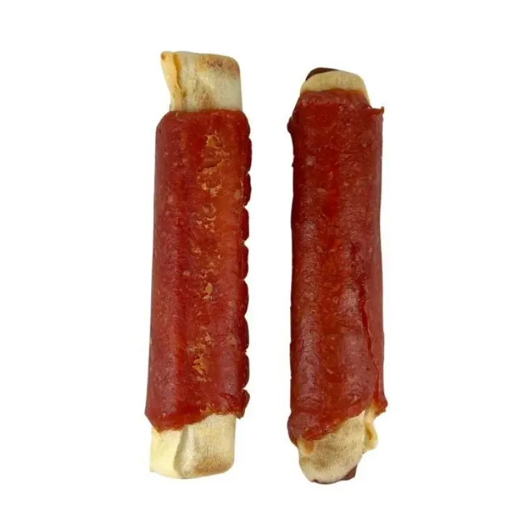 Godbidder Og Gnaveben^Faunakram Filled Rawhide Roll Duck | 13,5 cm | 2 stk