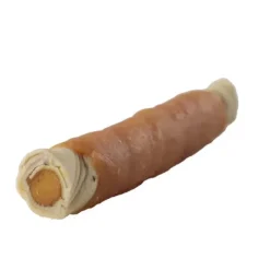 Godbidder Og Gnaveben^Faunakram Filled Rawhide Roll Chicken | 12 cm | 170g