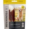 Godbidder & Smagsvarianter|Godbidder Og Gnaveben^Faunakram Lamb Coated Rawhide Sticks | 300g