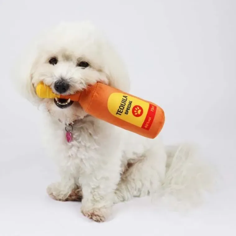 Ollipet Hundelegetøj|Plyslegetøj Til Hunde^Ollipet Fest Plysflasker
