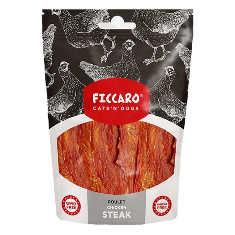 Hvalpegodbidder Og Gnaveben^Ficcaro Chicken Steak | 100g