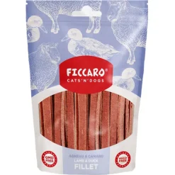 Hvalpegodbidder Og Gnaveben^Ficcaro Lamb & Duck Fillet | 100g