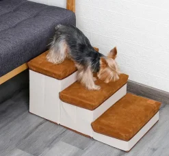 Hundetrapper & Hunderamper^DogLemi Foldbar hundetrappe med opbevaring