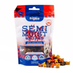 Godbidder Og Gnaveben^Frigera Semi-Moist Soft Mini Mix Bones | 165g