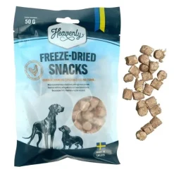 Godbidder Og Gnaveben^Dogman Frysetørret Snacks med Kylling | 50g