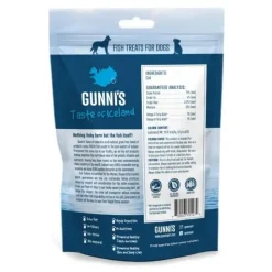 Godbidder & Smagsvarianter|Single Protein & Foder & Godbidder^Gunnis Strimler med Torskeskind