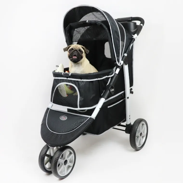 Hundeklapvogn^InnoPet Monaco | Hundeklapvogn inkl. regnslag
