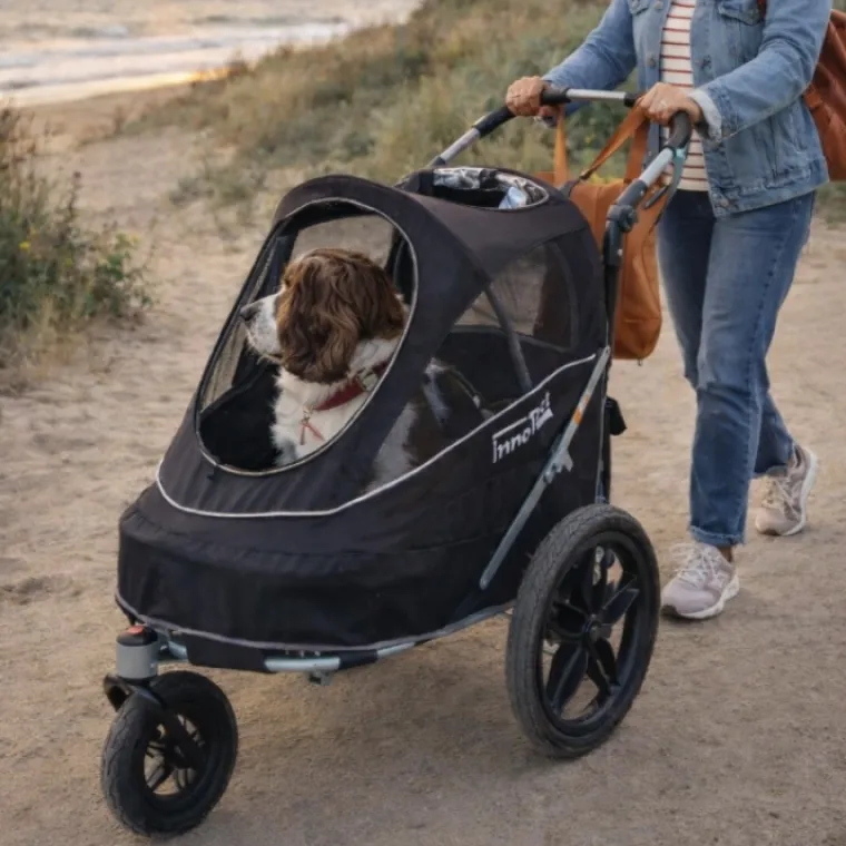 Hundeklapvogn^InnoPet Sporty EVR | Hundeklapvogn / cykeltrailer