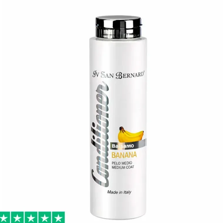 Hundeshampoo Og Hundebalsam^Iv san Bernard ISB Banana Conditioner