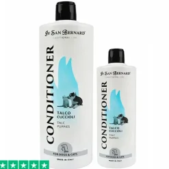 Hvalpeshampoo|Hundeshampoo Og Hundebalsam^Iv san Bernard ISB Talco Junior Conditioner | Hvalpebalsam