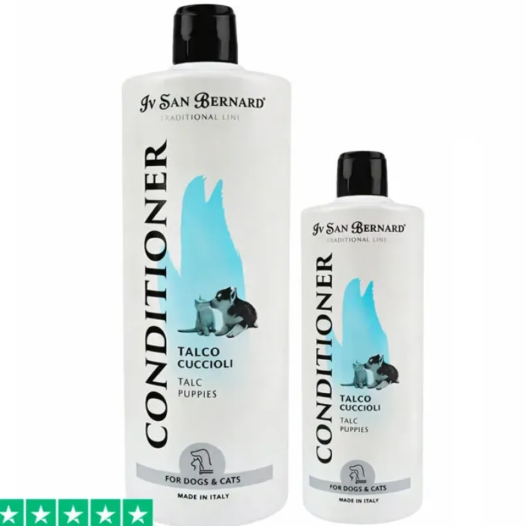 Hvalpeshampoo|Hundeshampoo Og Hundebalsam^Iv san Bernard ISB Talco Junior Conditioner | Hvalpebalsam