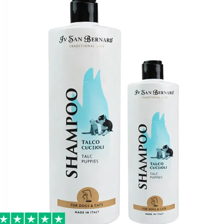 Hvalpeshampoo|Hundeshampoo Og Hundebalsam^Iv san Bernard ISB Talco Junior Shampoo | Hvalpeshampoo