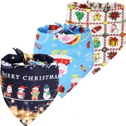 Julekurven^Ollipet Julebandana til små hunde og katte