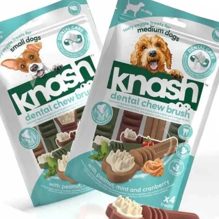 Godbidder Og Gnaveben|Mund-, Øre- Og Øjenpleje^Knash Dental Chew Brush