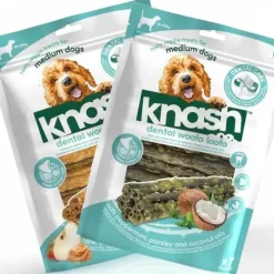 Godbidder Og Gnaveben^Knash Dental Woofa Loofa | Kokos eller Æble 7 stk