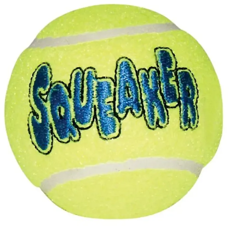 Bolde|Kong Hundelegetøj^KONG AirDog Squeaker Tennisbold L