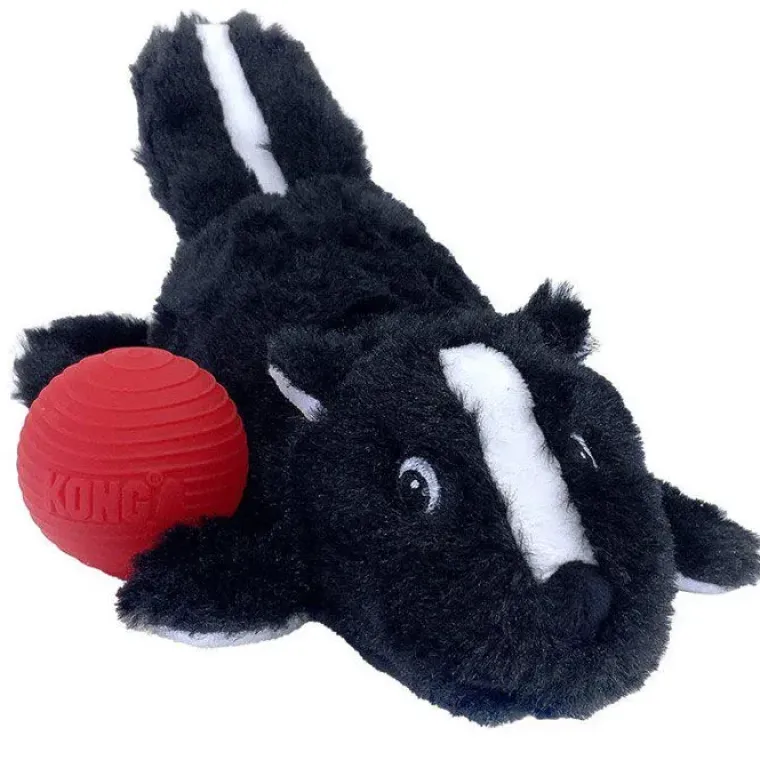 Plyslegetøj Til Hunde|Hvalpelegetøj^KONG Cozie Pocketz Stinkdyr