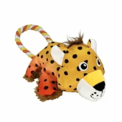 Reb-Legetøj|Plyslegetøj Til Hunde^KONG Cozie Tuggz Cheetah