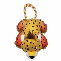 Reb-Legetøj|Plyslegetøj Til Hunde^KONG Cozie Tuggz Cheetah
