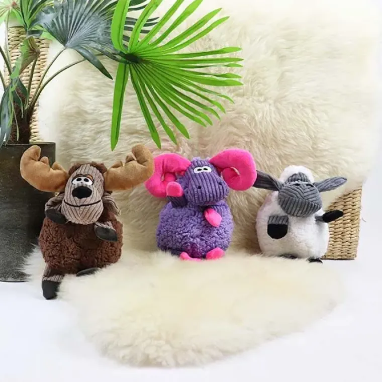 Plyslegetøj Til Hunde|Påskekurven^KONG Floofs Sherps