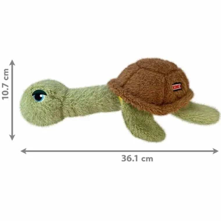 Plyslegetøj Til Hunde|Hvalpelegetøj^KONG Scruffs Turtle