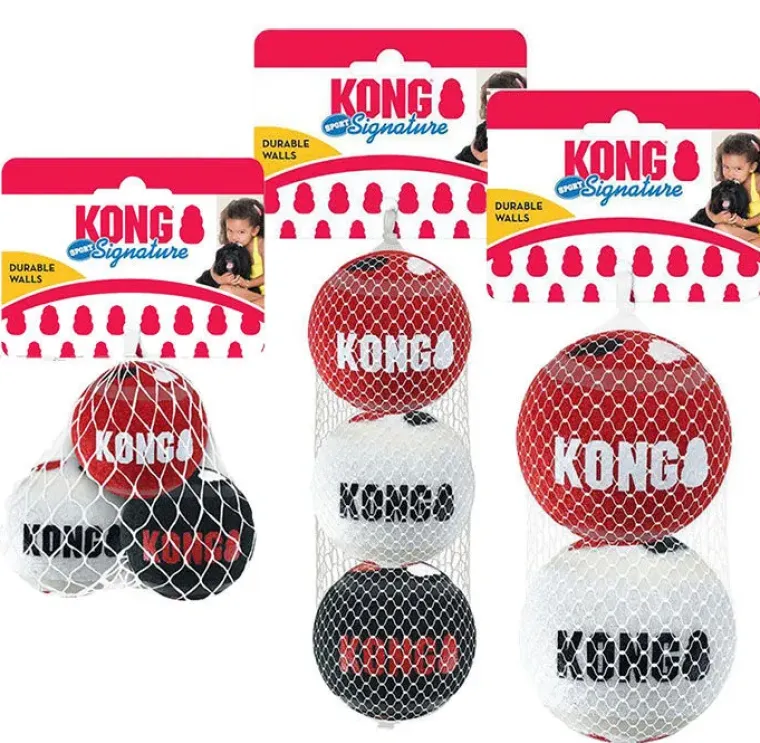 Bolde|Legetøj Til Hvalpe^KONG Signature Sports Balls