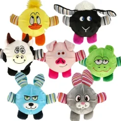Plyslegetøj Til Hunde|Hvalpelegetøj^Dogman Kugleskøre Plysdyr | 15 cm | OUTLET