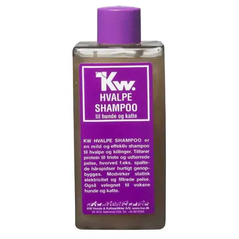 Hvalpeshampoo|Hundeshampoo Og Hundebalsam^KW Hvalpe Shampoo