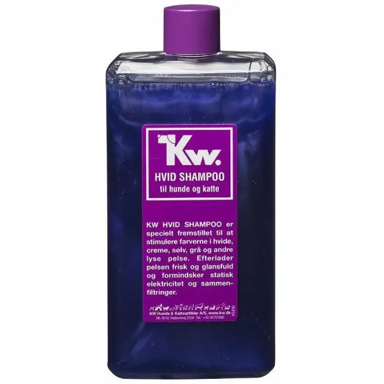 Hundeshampoo Og Hundebalsam|Shampoo, Balsam Og Pleje Til Katte^KW Hvid Shampoo