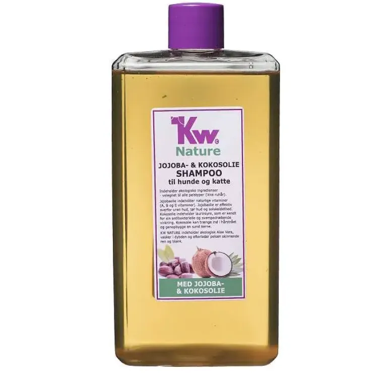 Miljøvenlige, Bæredygtige & Øko Produkter^KW Nature Jojoba- & Kokosolie hundeshampoo