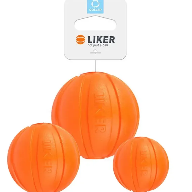 Bolde|Vandlegetøj^Collar/WauDog Liker Orange Ball