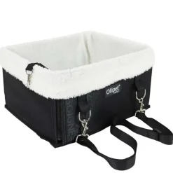 Autostol Til Hunde|Hundeferien^Ollipet Luksus biltaske m. lammeskind | 2 str. | OUTLET Beige