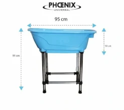 Blower, Badekar Og Trimmebord^PHOENIX MiniBlue Hundebadekar |