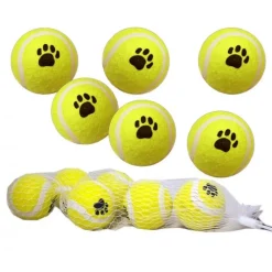 Bolde|Hvalpelegetøj^Active Canis Mini tennisbolde | Net med 6 stk.