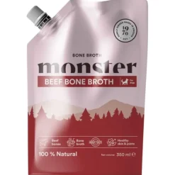 Hundemad|Fodertilskud^Monster Dog Bone Broth | Beef