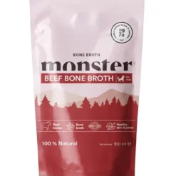 Hundemad|Fodertilskud^Monster Dog Bone Broth | Beef