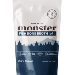 Hundemad|Godbidder Og Gnaveben^Monster Dog Bone Broth | Fish