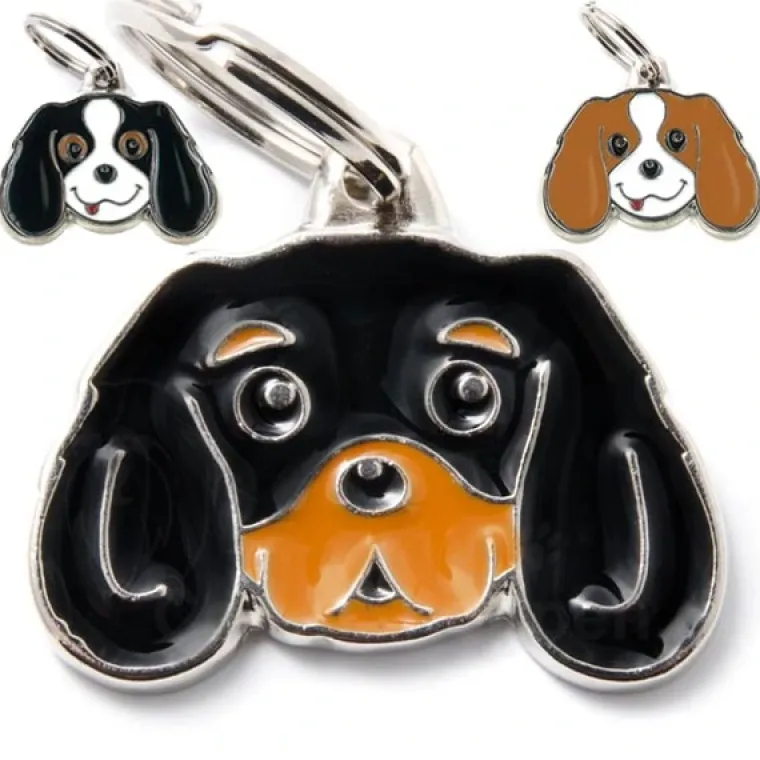 Charms Med Hunderacer Og Andre Dyr^MyFamily My Family | Hundetegn Cavalier King Charles Spaniel
