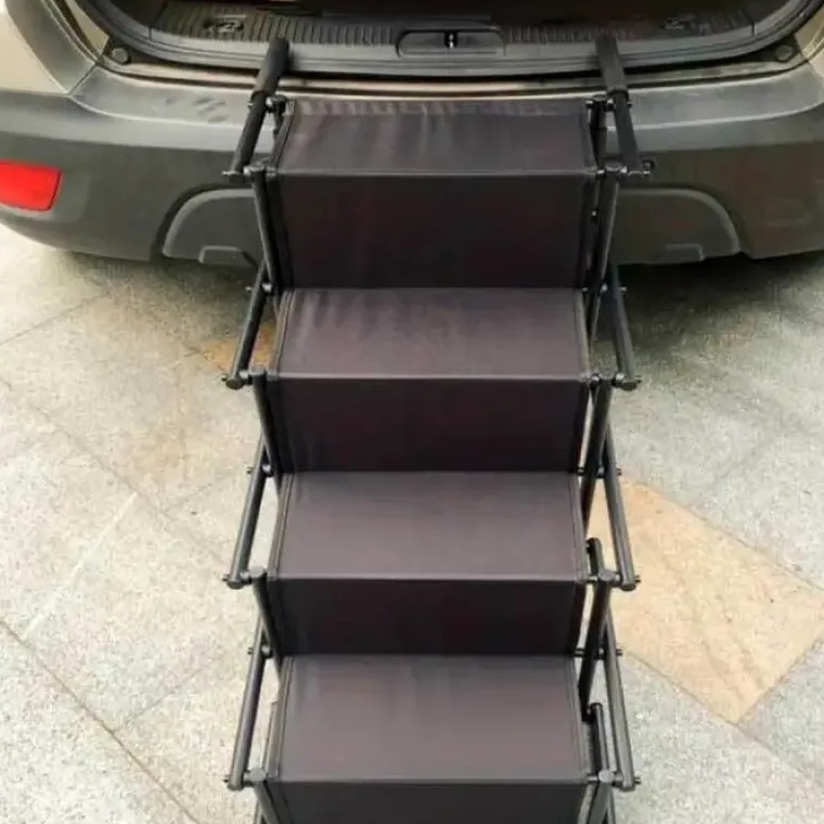 Hundetrapper & Hunderamper|Biltransport Af Hund^Nordic Paws Foldbar Hundetrappe