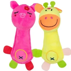 Plyslegetøj Til Hunde|Hvalpelegetøj^Nordic Paws Langhals Bamser | 17cm